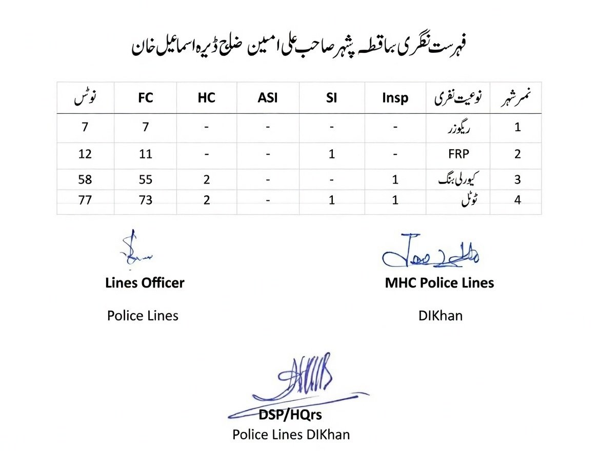 Gandapur’s Security