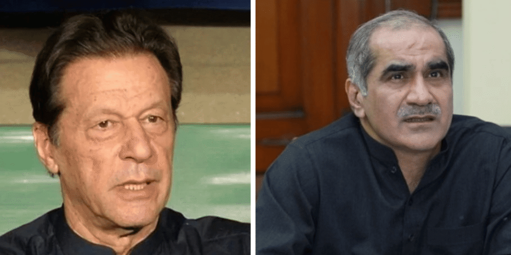 Imran Khan and Saad Rafique