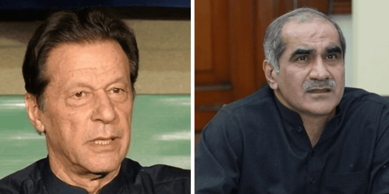 Imran Khan and Saad Rafique