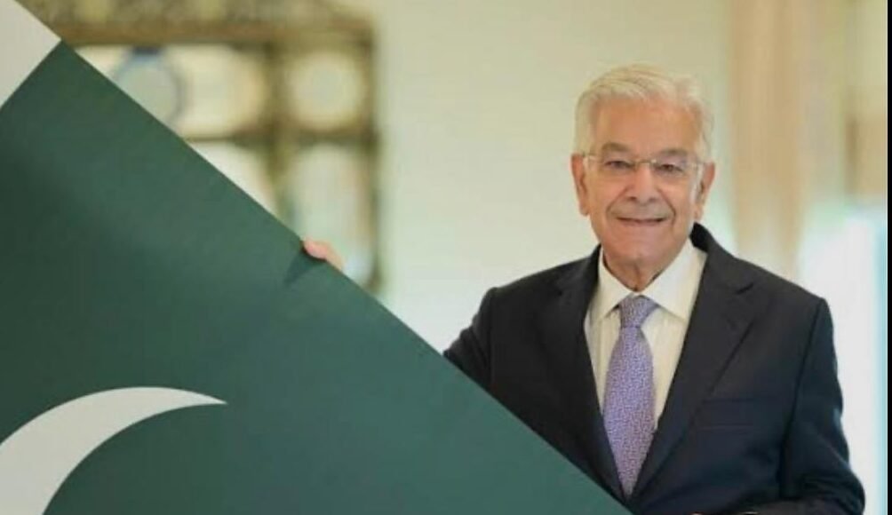 Khawaja Asif Warns of “Agenda-Driven Elements” in AJK, Urges Loyalty to Constitution Khawaja Asif