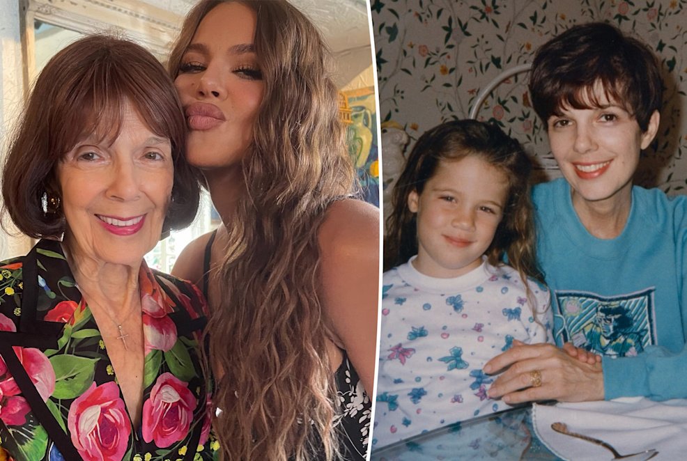 Khloé Kardashian’s Emotional Farewell to Grandma MJ Leaves Fans in Tears After Her Death at 91 Khloé Kardashian with her grandmother Mary Jo MJ Campbell in a family photo.