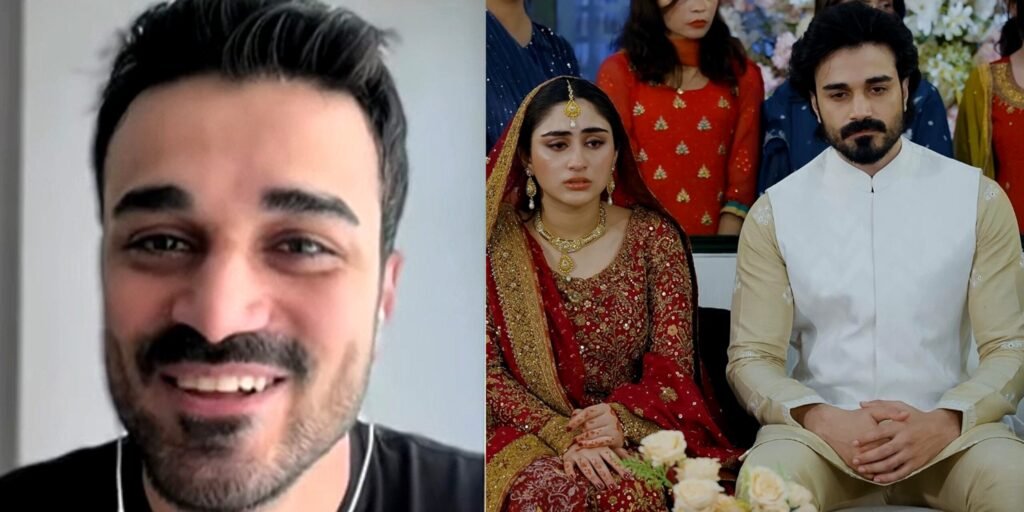 Pakistani actor Sachal Afzal speaking during an interview about his views on marriage and relationships.