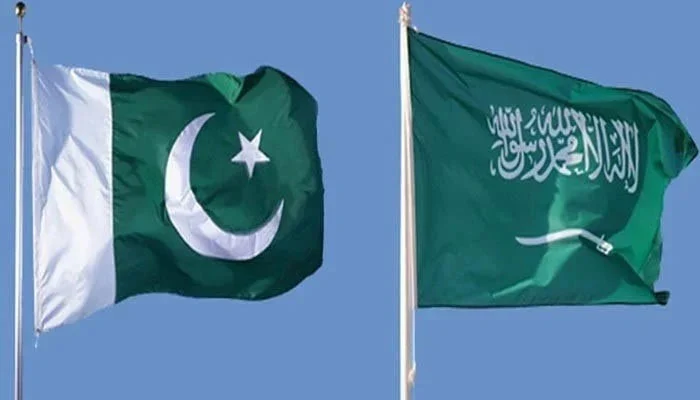Major General (Retired) Rajeh Al-Buqami taking oath as Saudi Arabia's new ambassador to Pakistan.