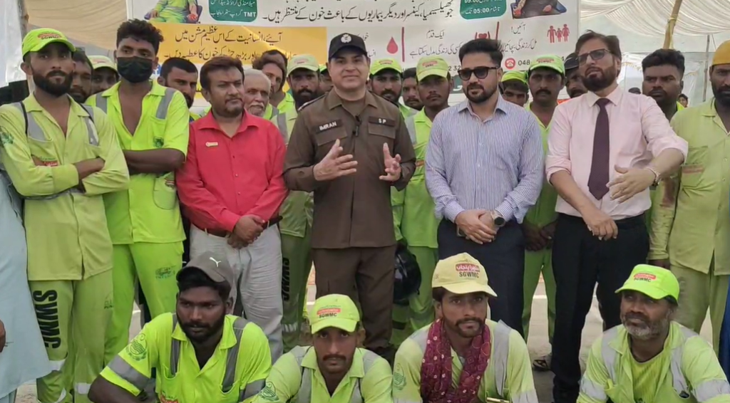 Sargodha Police, Suthra Punjab Collect Over 200 Blood Bags for Thalassemia Children