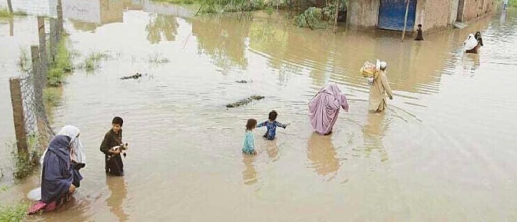 Monsoon Fury Sweeps Pakistan: Floods From Khyber to Kashmir Leave People Missing, NDMA Issues Fresh Alert Rescue teams responding to flash flooding caused by heavy monsoon rains in Pakistan.