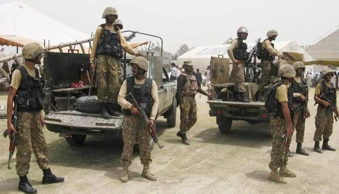 Security forces operation in Kharan Balochistan targeting militant hideouts