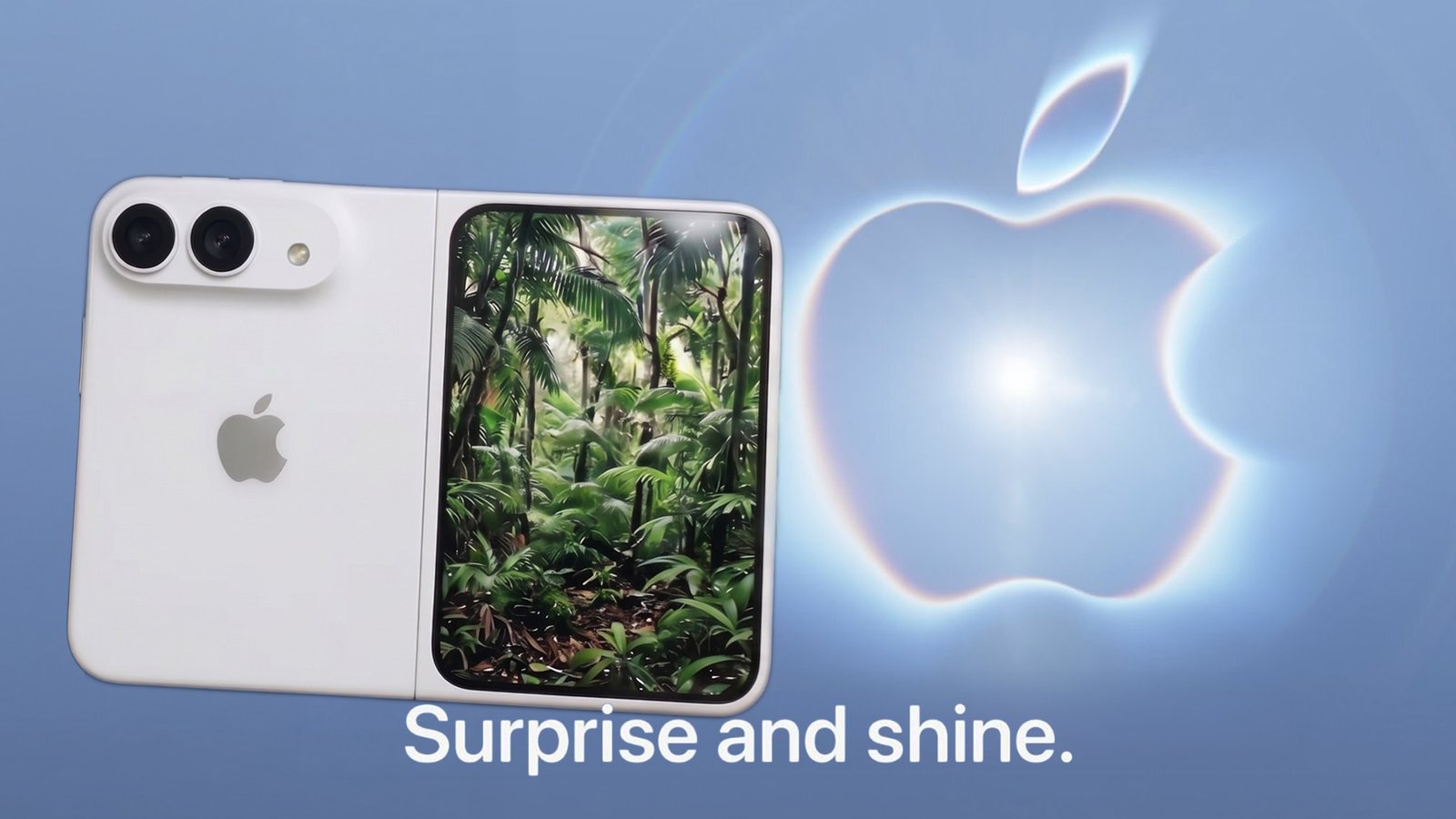 Apple logo for the September 9 iPhone launch event