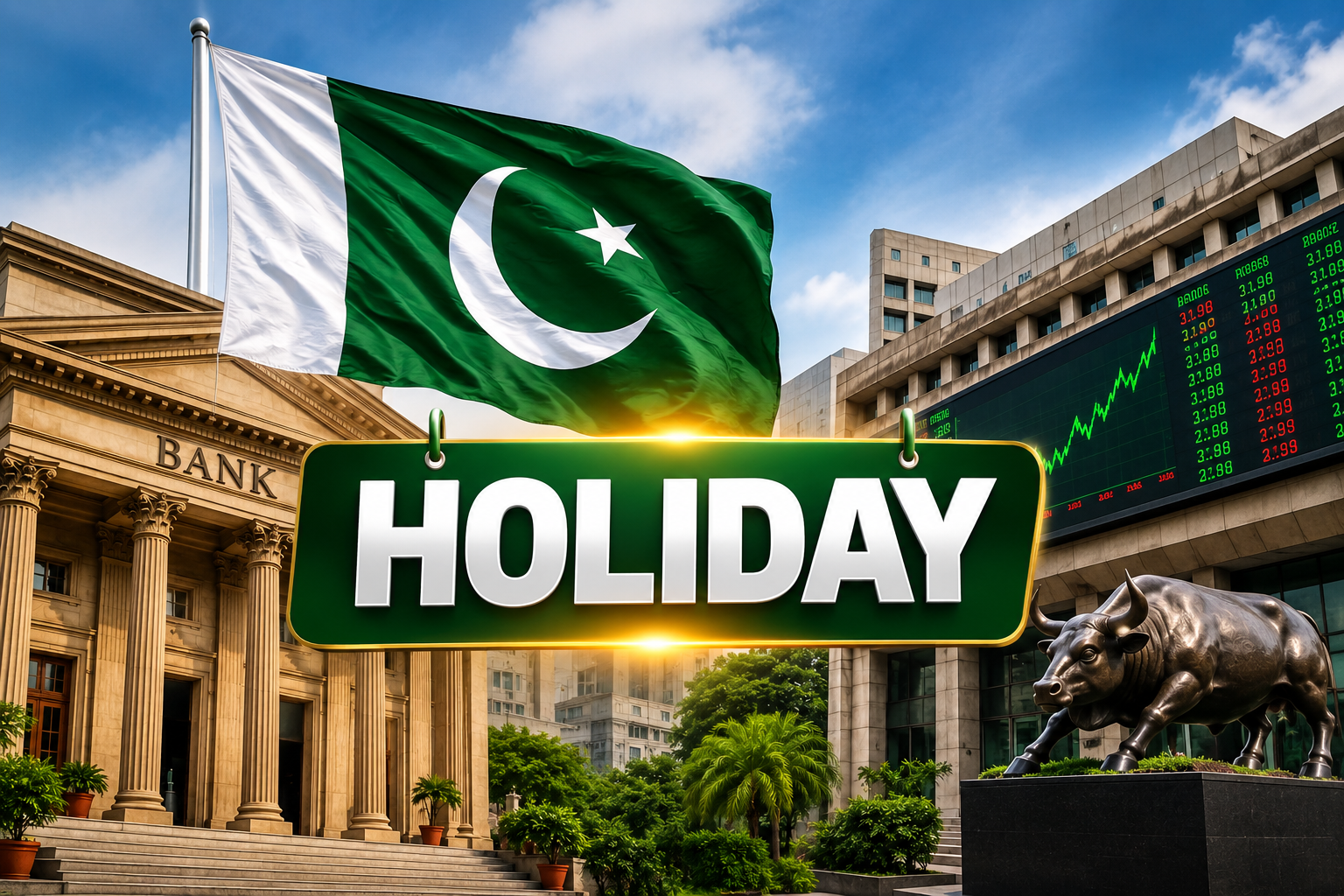 Pakistan banks and PSX to remain closed for three days from August 14