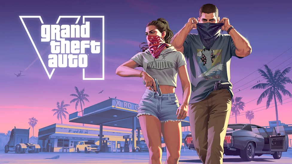 GTA 6 Jason and Lucia in Vice City during Rockstar Games extended look