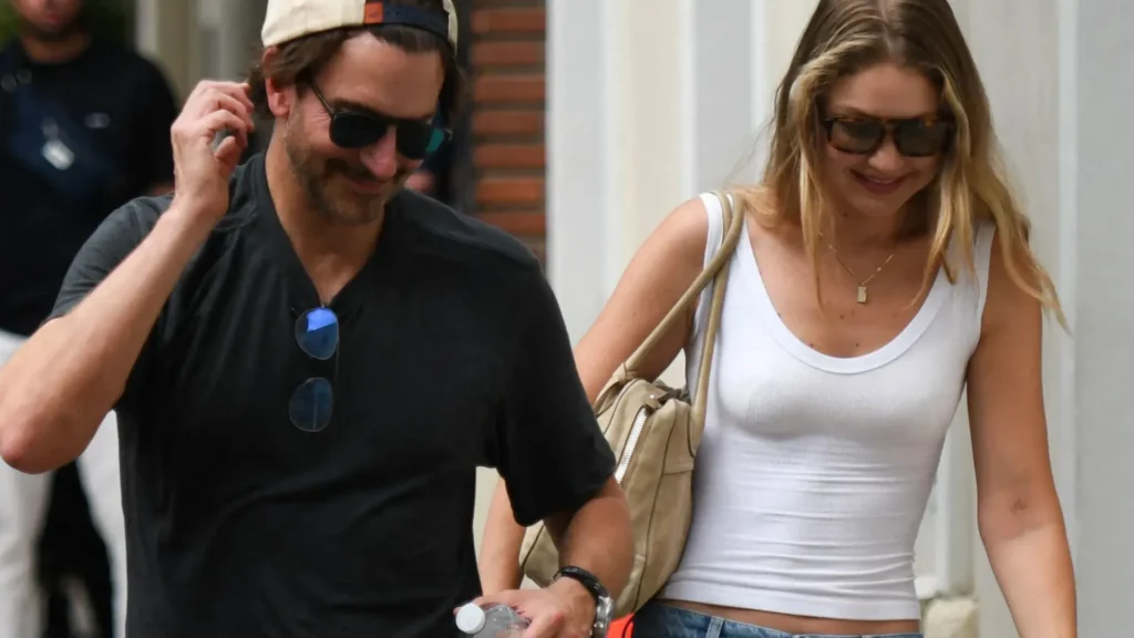 Gigi Hadid and Bradley Cooper spotted with matching rings in Paris