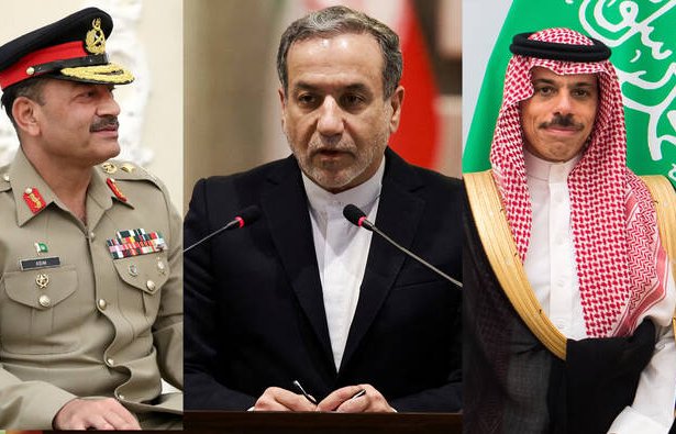Iranian Foreign Minister Abbas Araghchi engages in diplomatic talks with Pakistan and Saudi Arabia amid regional tensions.