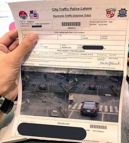 Lahore traffic police propose restrictions on public services for e-challan defaulters