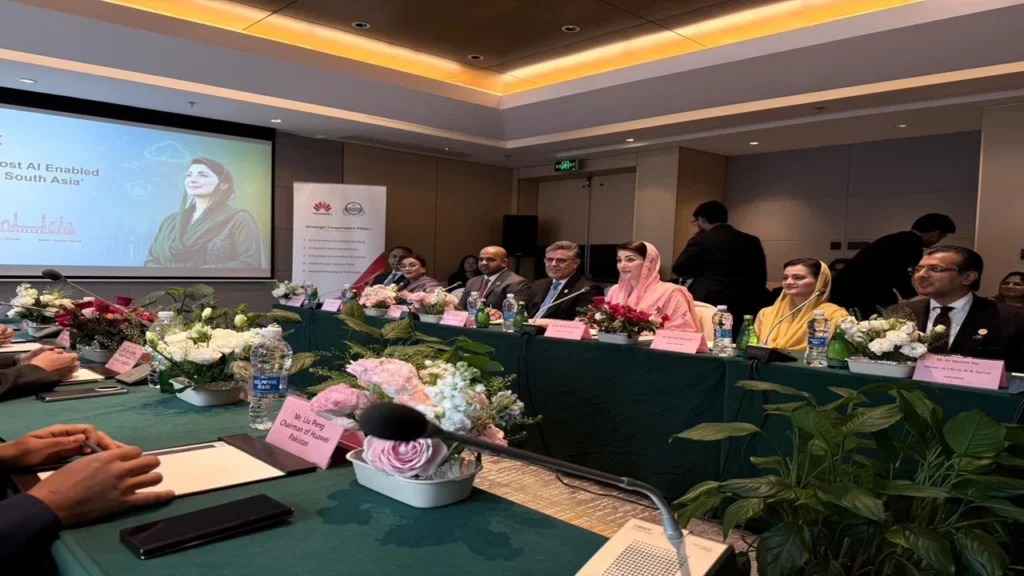 Maryam Nawaz Sharif meets Huawei executives in China to discuss Punjab’s AI transformation roadmap.