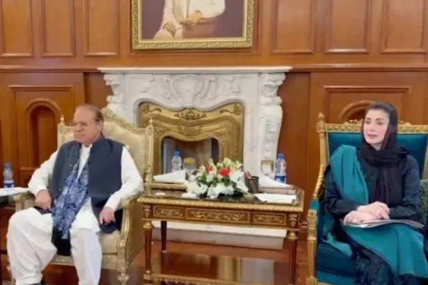 Nawaz Sharif and Maryam Nawaz interview PML-N candidates for AJK reserved seats in Murree