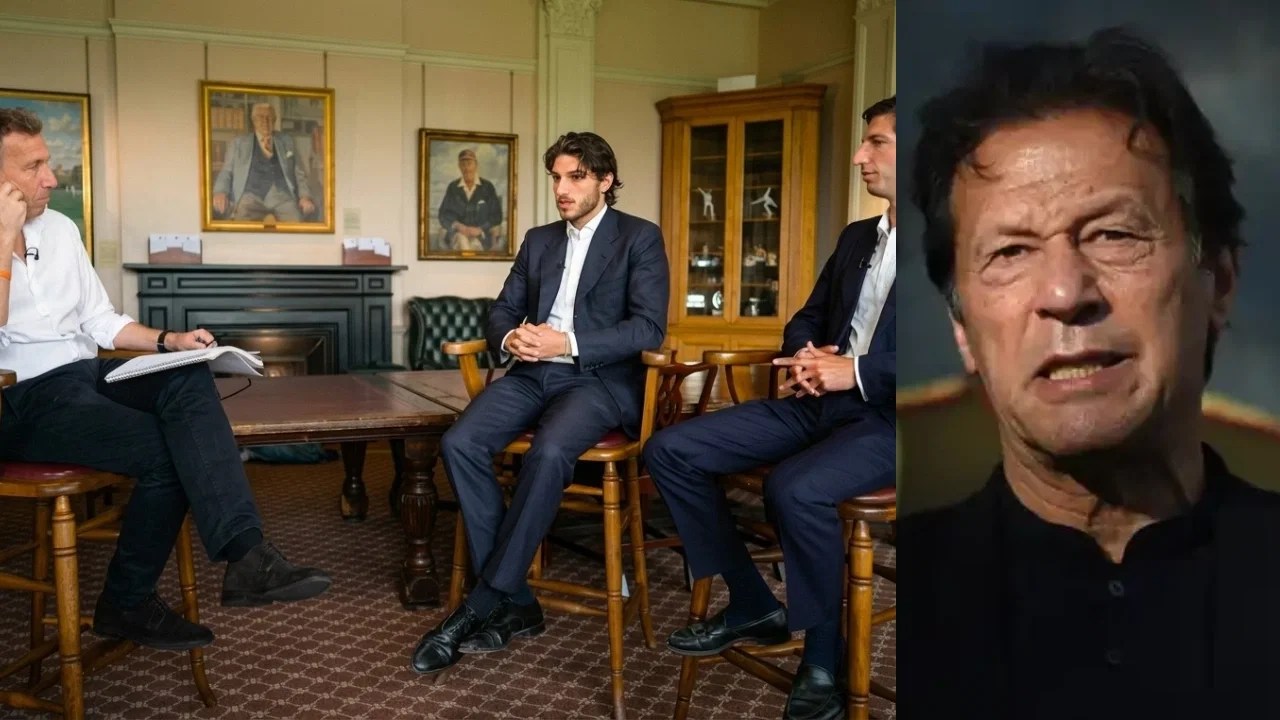 PCB officials and Sky Sports coverage during the Lord’s Test following an interview with Imran Khan’s sons.