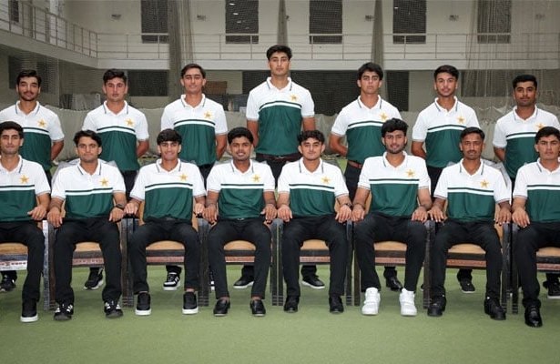 Pakistan Under-19 cricket team departs Lahore for its England tour
