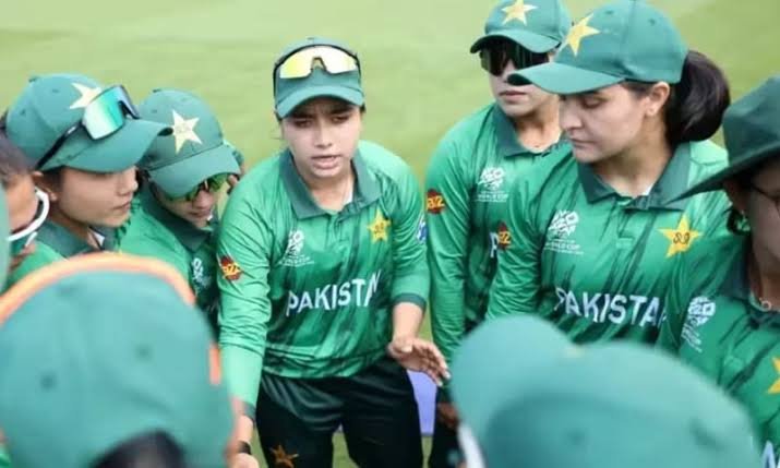Pakistan women’s cricket team captain Fatima Sana during a match