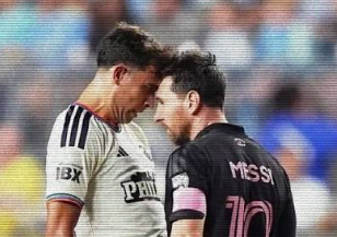 Lionel Messi during Inter Miami’s MLS match against Philadelphia Union