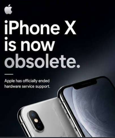 Apple iPhone X displayed on a smartphone screen
