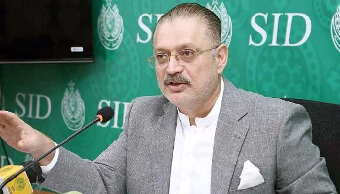 Sharjeel Inam Memon speaks to media in Karachi amid social media allegations
