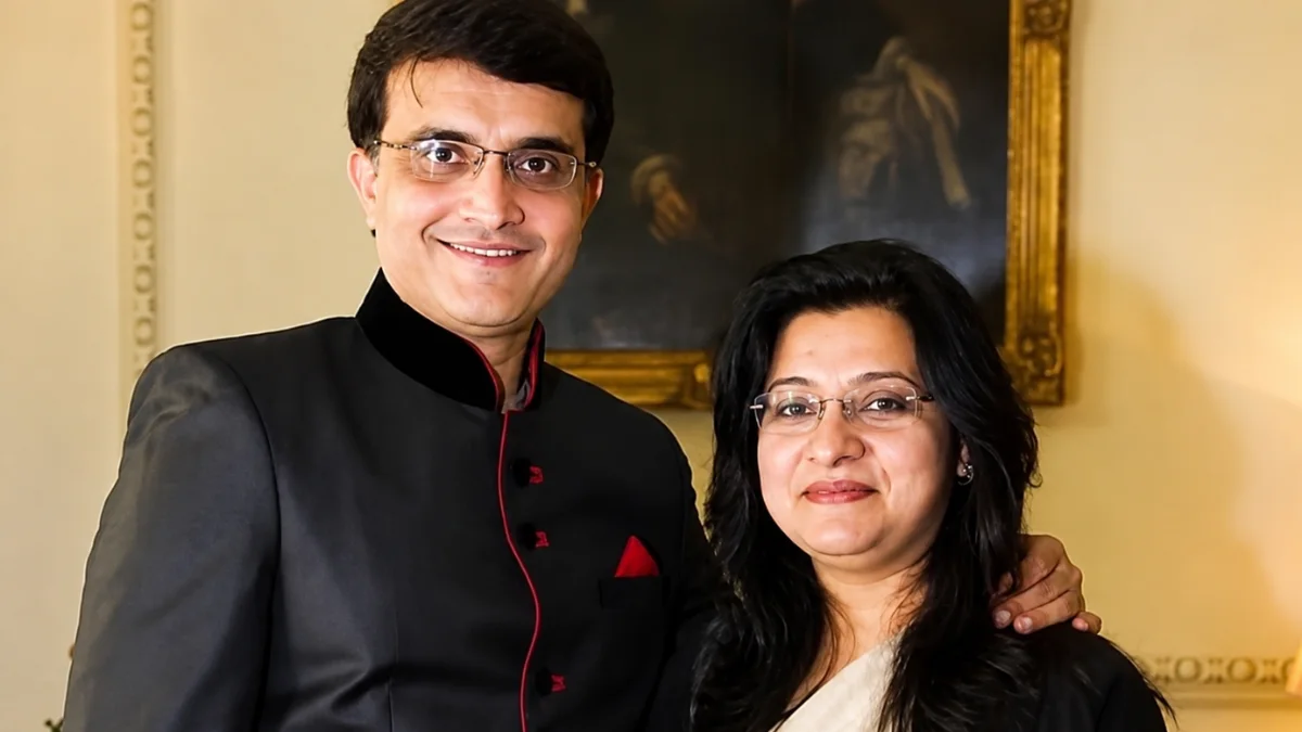 Sourav Ganguly and wife Dona Ganguly amid reported death threats and police investigation
