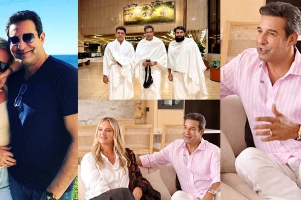 Wasim Akram and Shaniera Akram discussing their family life and Hajj journey