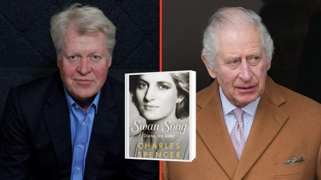 Earl Spencer and King Charles amid controversy over claims in Spencer’s memoir about Princess Diana