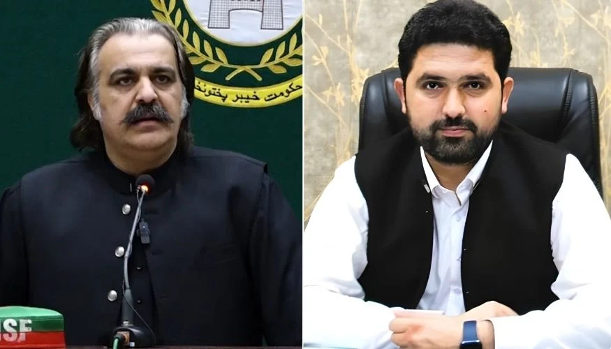 Ali Amin Gandapur and Sohail Afridi in connection with remarks about a reported Lahore arrest episode