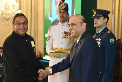 British-Pakistani Urologist Dr Muhammad Shabi Ahmed Honoured With Tamgha-i-Imtiaz British-Pakistani urologist Dr Muhammad Shabi Ahmed honoured with Tamgha-i-Imtiaz