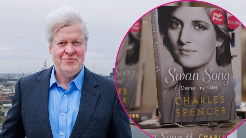 Charles Spencer’s memoir about his late sister Princess Diana displayed as a bestselling UK nonfiction book