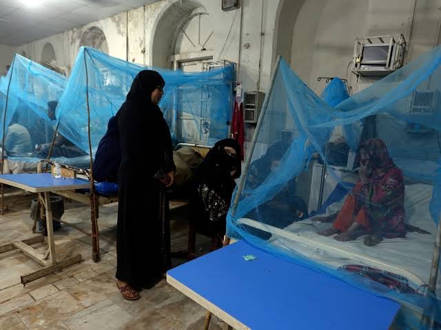 Chikungunya Outbreak in Nowshera: Health Emergency Declared After 200 Suspected Cases Health workers conduct mosquito-control spraying during the chikungunya outbreak in Nowshera, Khyber Pakhtunkhwa.