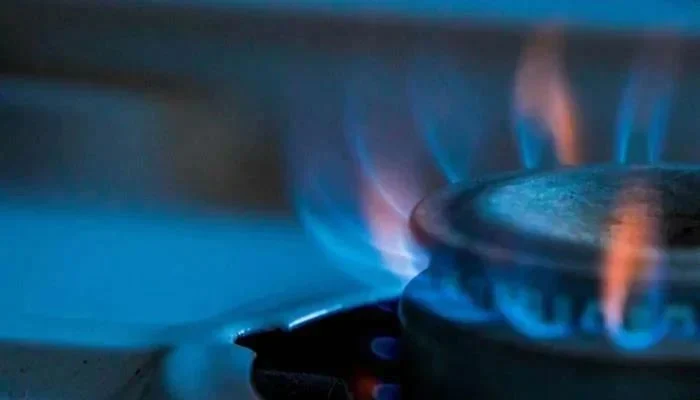 Government officials reviewing gas tariff slabs and circular debt issues during an energy policy meeting in Pakistan