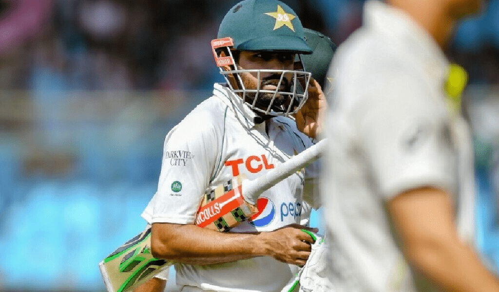 Major Changes in ICC Test Rankings as Babar Azam Falls Five Places Babar Azam during a Pakistan Test cricket match