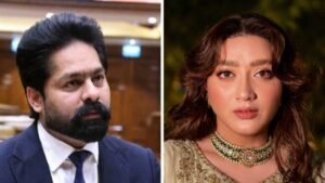 Momina Iqbal and Saqib Chadhar in connection with the ongoing NCCIA harassment case