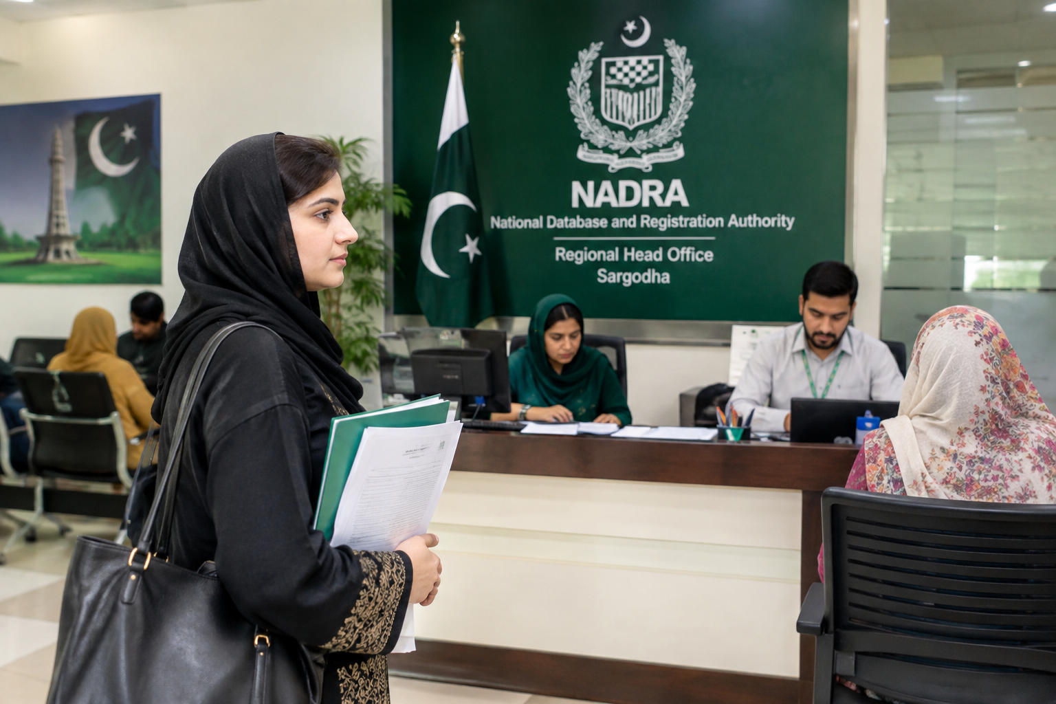 NADRA announces Junior Executive jobs for women from eight Punjab districts with walk-in tests in Sargodha