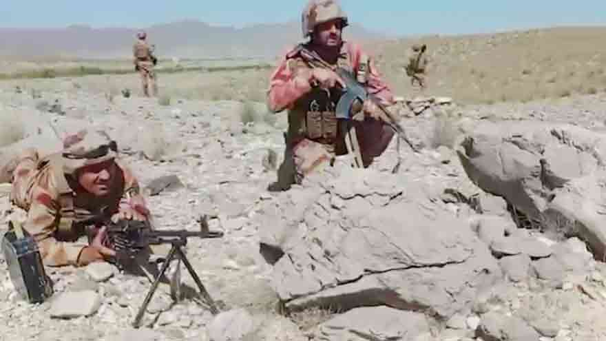 Security forces conduct counterterrorism operations in Balochistan