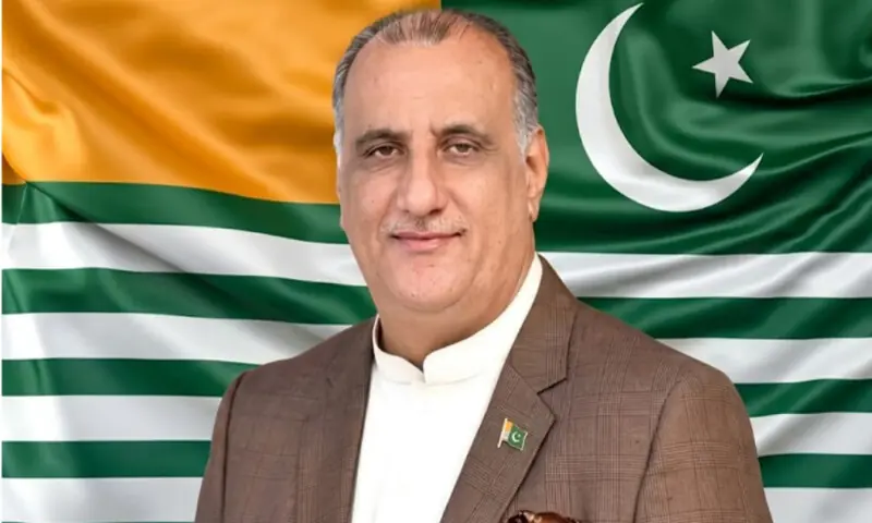 Prime Minister Shehbaz Sharif congratulates Dr Najeeb Naqi on his election as president of Azad Jammu and Kashmir