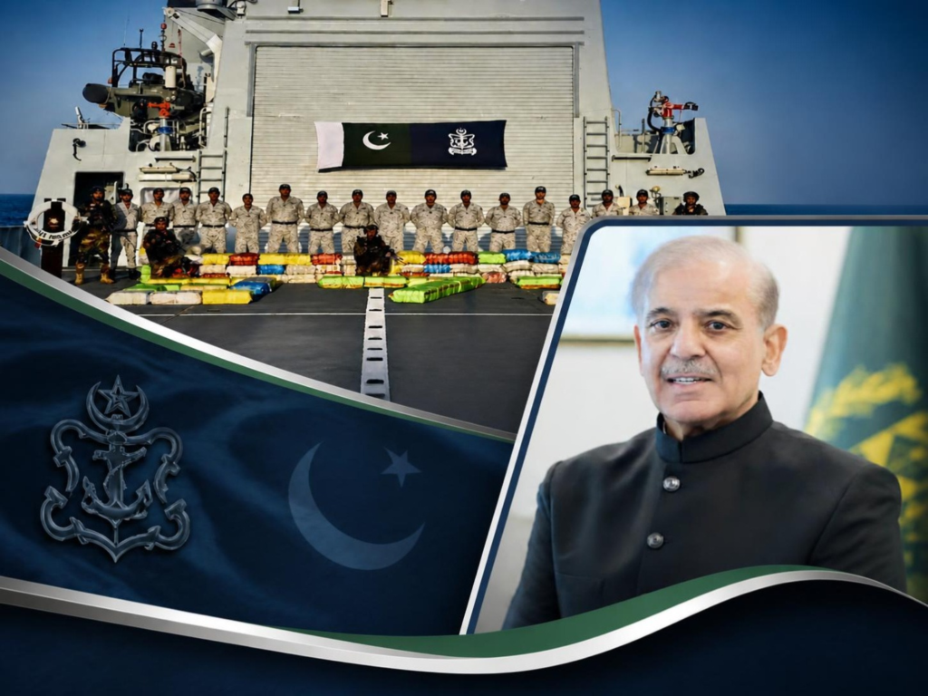Pakistan Navy operation in the Arabian Sea that resulted in the recovery of more than 2,800 kilograms of drugs