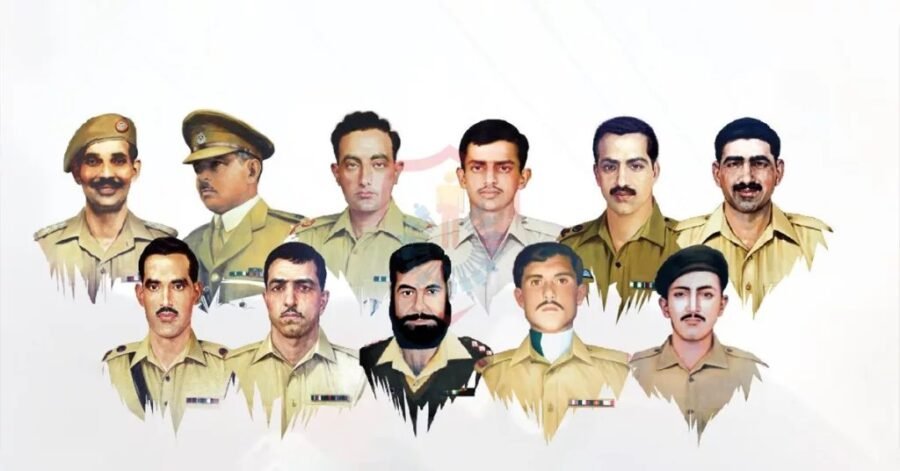 Pakistan Defence Day ceremony honouring martyrs and members of the armed forces on Sept. 6