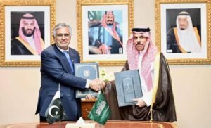 Pakistan, Saudi Arabia Agree to Waive Visas for Diplomatic, Official Passport Holders Ishaq Dar and Prince Faisal bin Farhan sign Pakistan-Saudi Arabia visa waiver agreement in New York