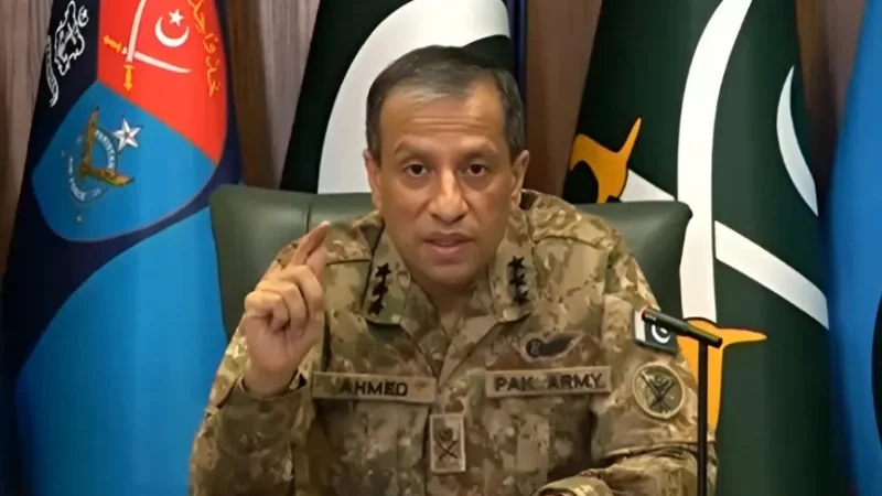 DG ISPR Lt. Gen. Ahmed Sharif Chaudhry discussing Pakistan-Saudi-Turkiye defence cooperation and the Makkah Defence Alliance
