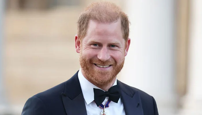 Prince Harry attending a charity engagement during his recent return to the United Kingdom