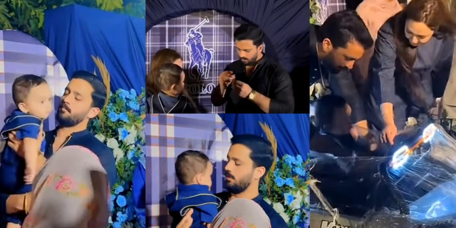 Rajab Butt celebrates son Kivan Sultan’s first birthday with family and friends in Lahore