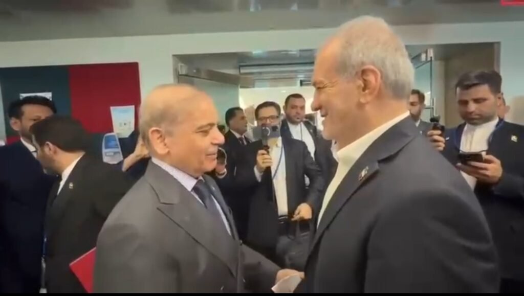 PM Shehbaz Sharif Meets Iranian President Masoud Pezeshkian in New York Shehbaz Sharif