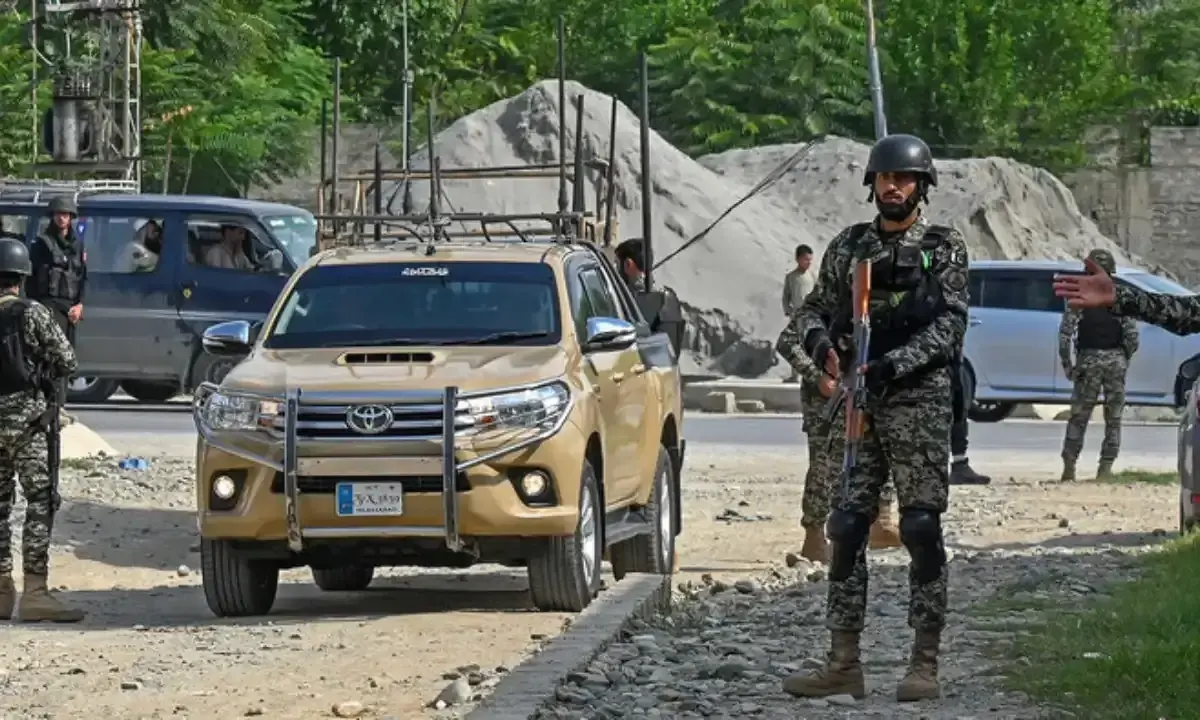 Security forces conduct an operation against militants in Khyber Pakhtunkhwa and Balochistan