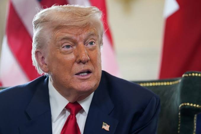 Donald Trump speaking about Iran’s nuclear facilities and US military capabilities