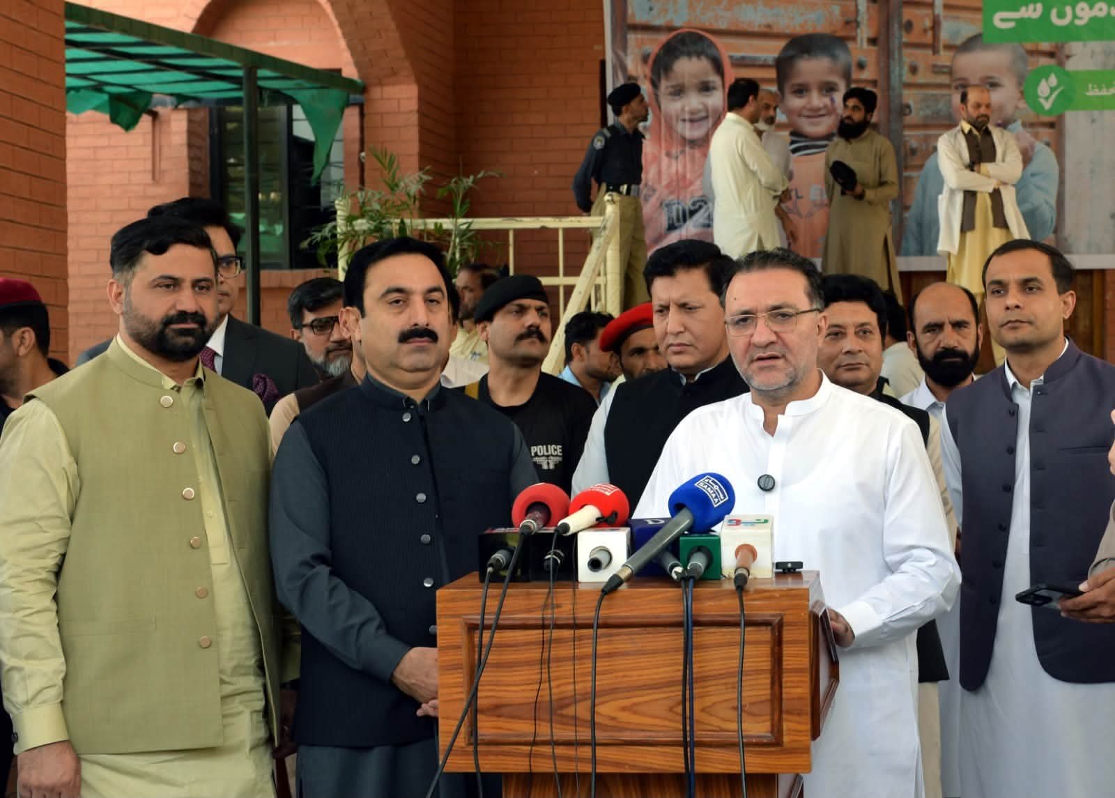 KP Health Minister Khaliq-ur-Rehman inaugurates the September 2026 polio vaccination campaign in Khyber Pakhtunkhwa.