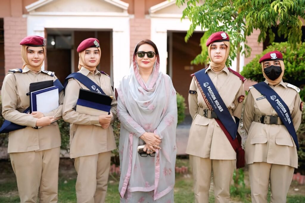 Girls Cadet College Mardan students celebrate top positions in BISE Mardan HSSC Annual Examination-I results