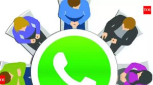 WhatsApp Events hub feature showing event creation and management options on an Android smartphone