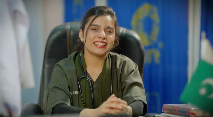 Alina’s educational journey from a tailor’s family to becoming a doctor with support from Daanish School Hasilpur.